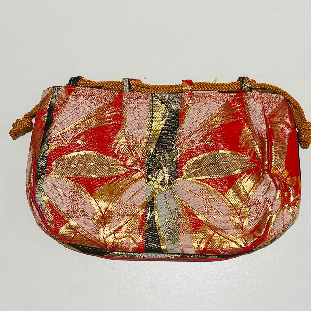Super nice new antique Japanese silk bag